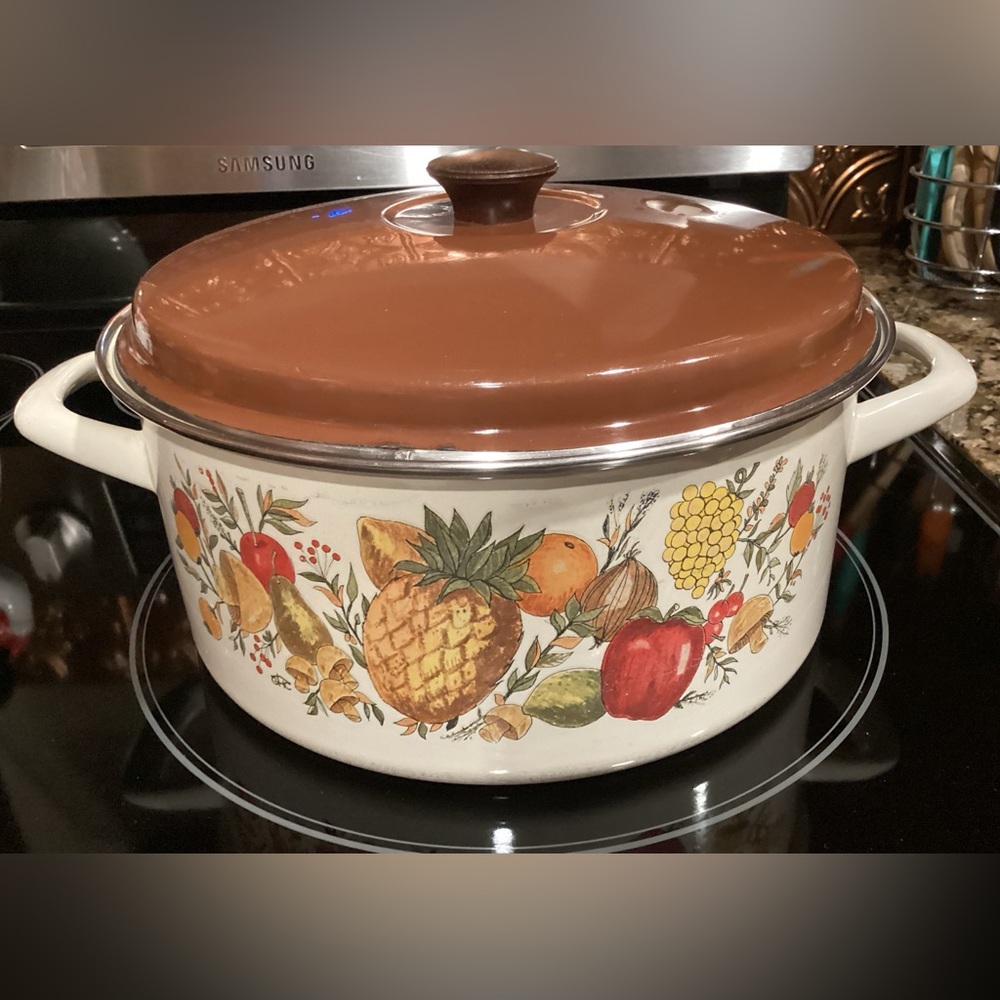 Woodridge Farm Harvest Enamel 5 qt Pot